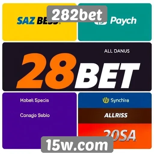 Métodos de pagamento disponíveis na 282bet