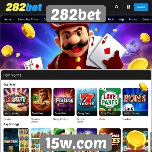 Jogos populares disponíveis na plataforma 282bet
